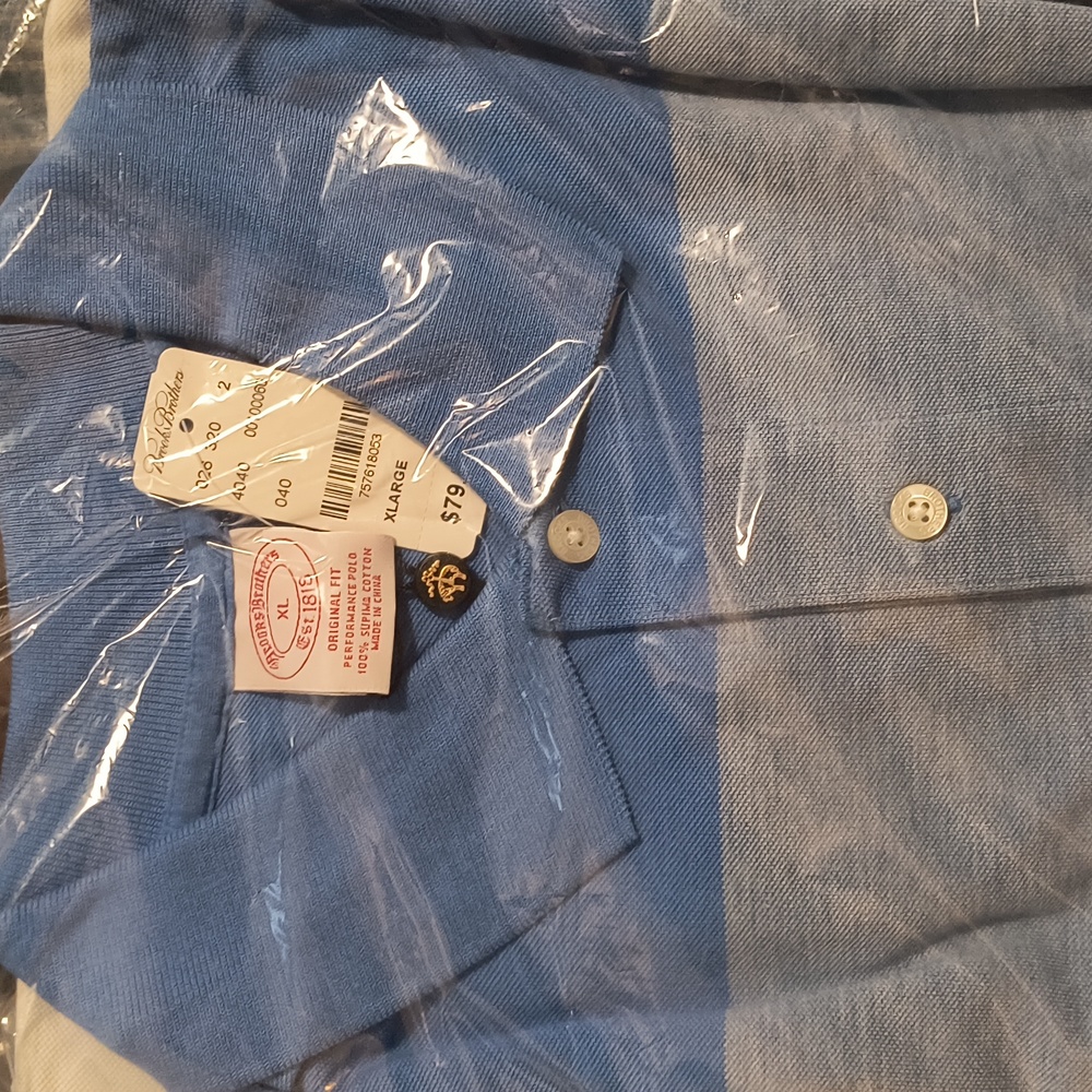 NWT Brooks Brothers performance polo
